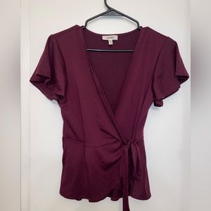 BURGUNDY TOP